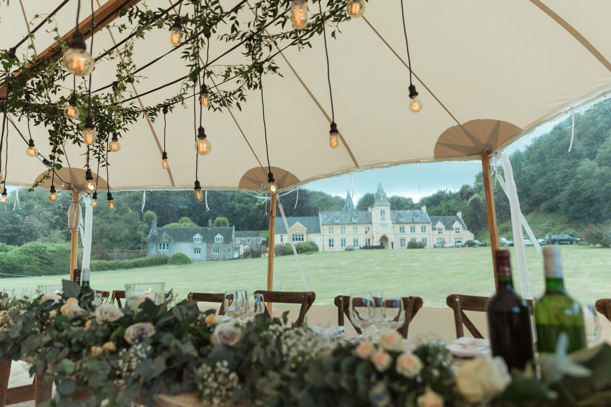 Katie & Matt at Place House, St Mawes, Cornwall — documentary wedding photograph, frame 258