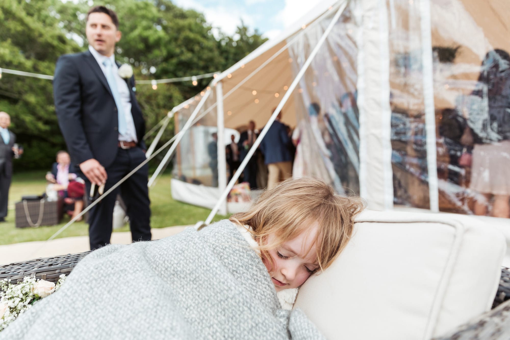 Katie & Matt at Place House, St Mawes, Cornwall — documentary wedding photograph, frame 363