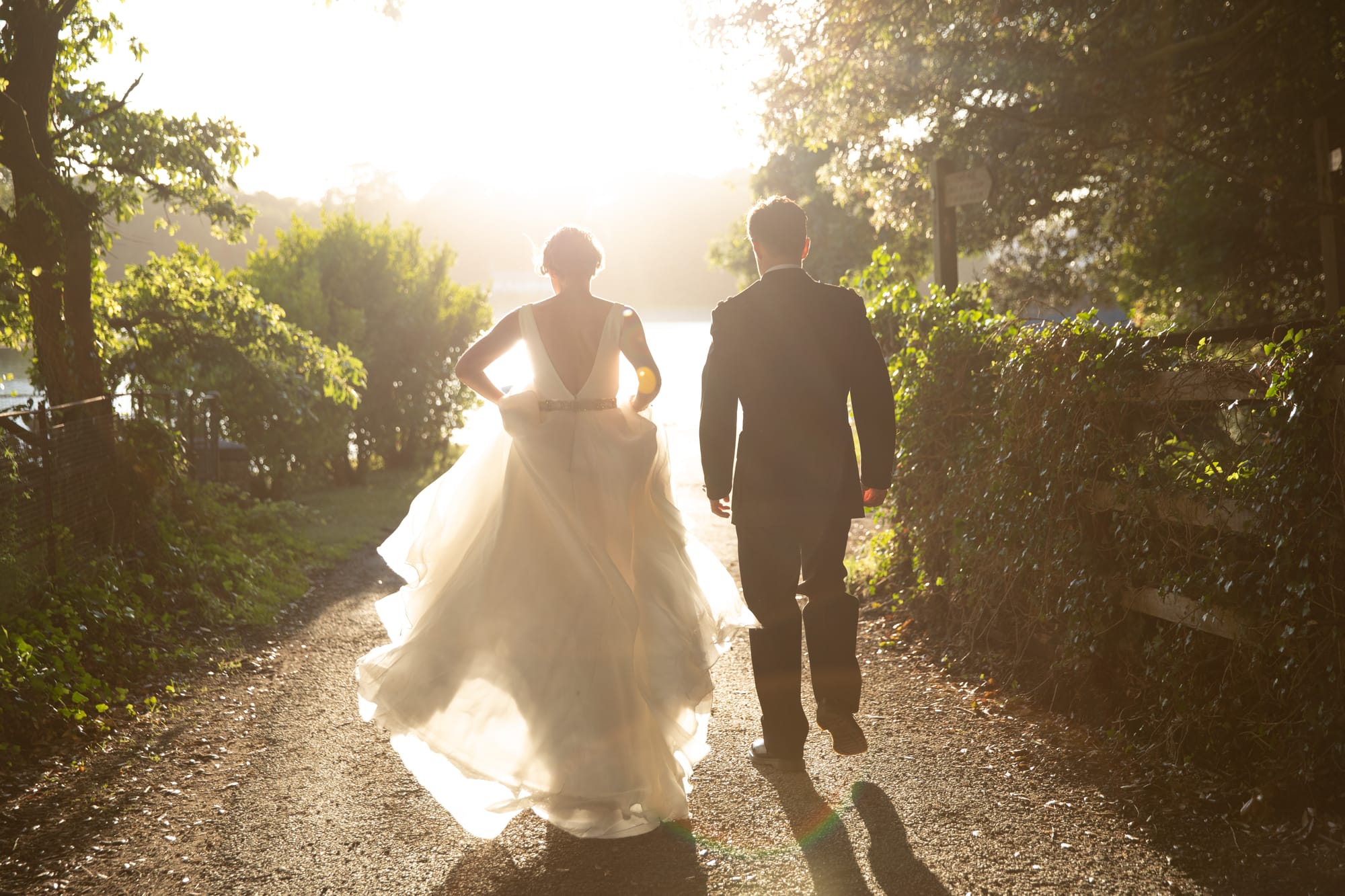 Katie & Matt at Place House, St Mawes, Cornwall — documentary wedding photograph, frame 671