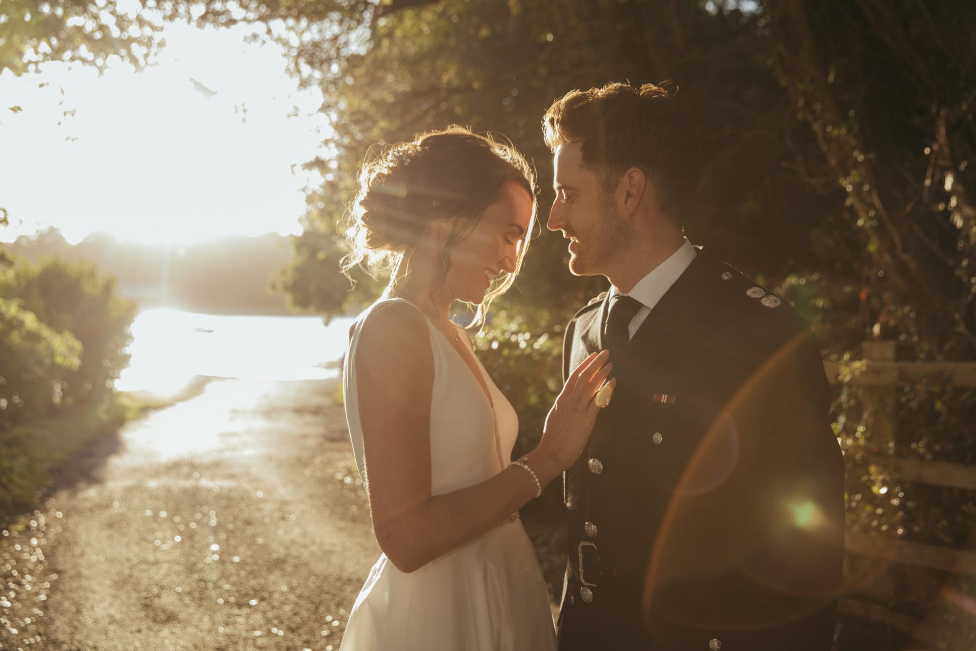 Katie & Matt at Place House, St Mawes, Cornwall — documentary wedding photograph, frame 687